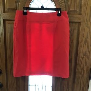 Worthington size 14 orange skirt new with tags